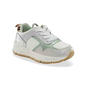 Amazon.com | OshKosh B'Gosh Kids Ezra-G Sneaker, Silver Mint